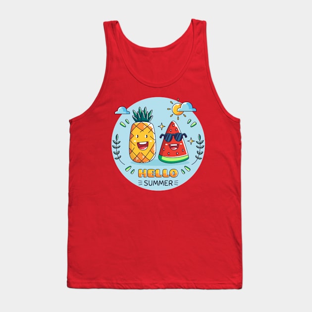 Hello Summer Tank Top by Bananagreen